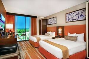 In-room safe, blackout curtains, iron/ironing board, free WiFi