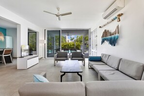 Villa, 3 Bedrooms, Private Pool | Living area | Smart TV, Netflix