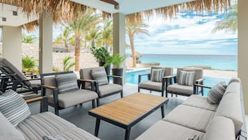 Superior Villa, 4 Bedrooms, Private Pool, Sea View | Terrace/patio