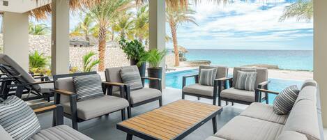 Superior Villa, 4 Bedrooms, Private Pool, Sea View | Terrace/patio