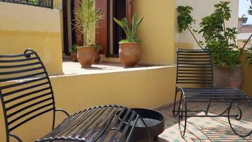 Luxury Double Room, Ensuite (Tereasse room) | Terrace/patio