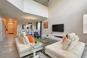 House, 5 Bedrooms | Living area | Flat-screen TV, DVD player