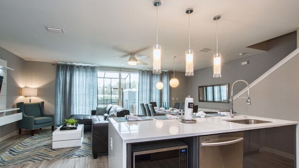Townhome, 4 Bedrooms | Living area - Le Reve 4404 (Kissimmee)