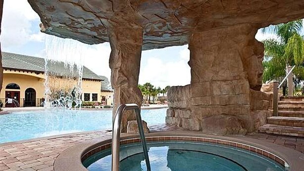 Townhome, 4 Bedrooms | Outdoor spa tub - Paradise Palms 8893 (Kissimmee)