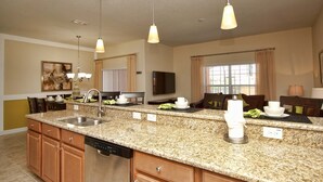 Townhome, 4 Bedrooms | Private kitchen | Microwave, dishwasher - Paradise Palms 8893 (Kissimmee)