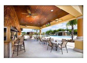 Townhome, 5 Bedrooms | Poolside bar - Paradise Palms 2963 (Kissimmee)