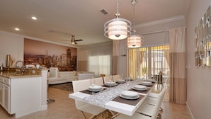 Townhome, 4 Bedrooms | Living area | Flat-screen TV - Paradise Palms 8960 B (Kissimmee)