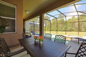 House, 6 Bedrooms | Terrace/patio - Paradise Palms 2912 (Kissimmee)