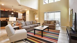 Living area - Paradise Palms 2962 (Kissimmee)