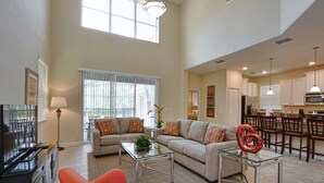 Living area - Paradise Palms 2908 (Kissimmee)