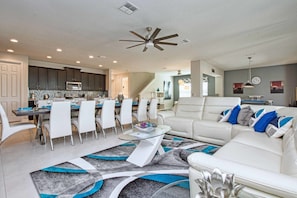 House, Multiple Beds | Living area | Flat-screen TV, foosball - Solara Resort 9015 (Kissimmee)