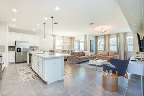 Villa, Multiple Beds | Living area