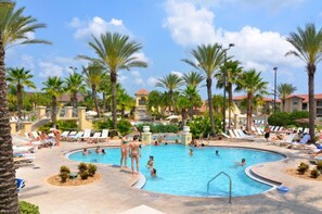 Outdoor pool - Regal Palms Resort & Spa at Highlands Reserve 2735 (Davenport)