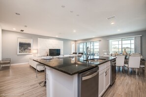 Villa, Multiple Beds | Private kitchen