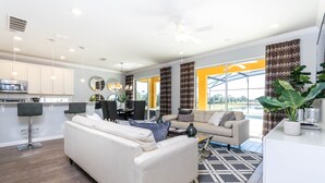 Villa, 6 slaapkamers | Woonruimte