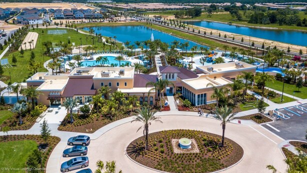 Villa, 6 Bedrooms | Aerial view - Solara Resort 9005 (Kissimmee)