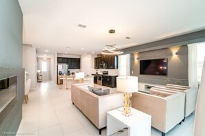 Villa, Multiple Beds | Living area