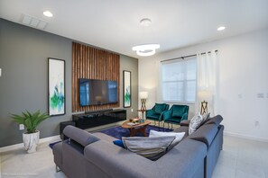 Villa, Multiple Beds | Living area