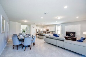 Villa, Multiple Beds | Living area