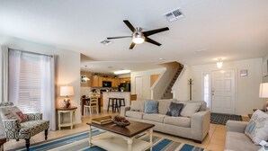 Villa, 4 Bedrooms | Living area | TV, foosball - Veranda Palms 2647 (Kissimmee)