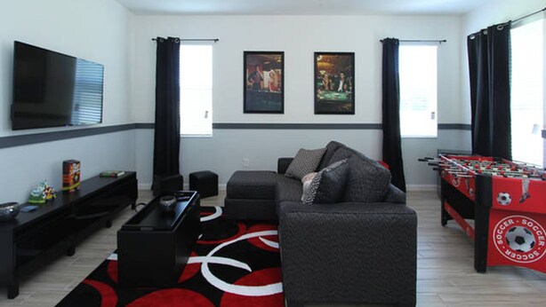 House, 5 Bedrooms | Living area | TV - Sonoma Resort 2634 (Kissimmee)
