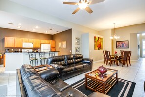 Villa, 5 Bedrooms | Living area - Windsor Hills Resort 7769 (Kissimmee)