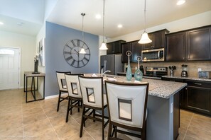 Villa, Multiple Beds | Private kitchen