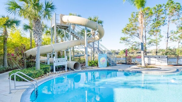 Townhome - 6 sovrum | Vattenrutschkana