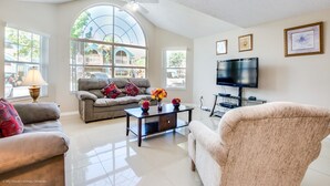 Townhome, 3 Bedrooms | Living area | Flat-screen TV