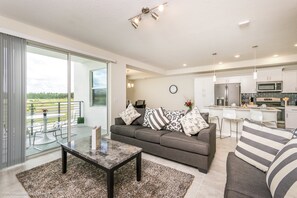 聯排別墅, 2 間臥室 | 起居區 | 平面電視