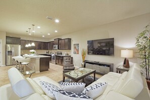 House, Multiple Beds | Living area