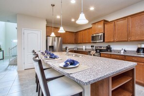 House, Multiple Beds | Private kitchen