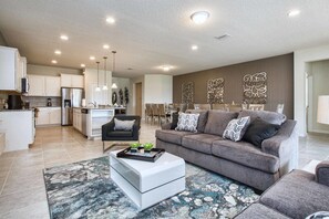 House, Multiple Beds | Living area | Flat-screen TV - Windsor at Westside 8873 (Kissimmee)