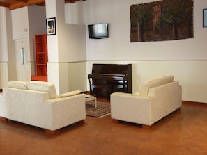 Sala de estar en el lobby