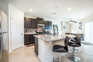 House, Multiple Beds (Fantastic 4 Bed 3 Bath Villa) | Private kitchen | Cookware/dishes/utensils