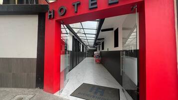 Entrada de la propiedad