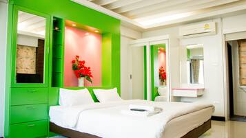 VIP Room | Blackout drapes, soundproofing, free WiFi, bed sheets