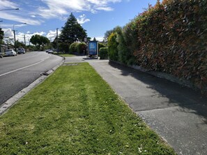 Exterior detail - Between City Center & Airport (Christchurch)