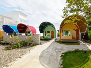 Front of property - Caves B&B (Guanshan)