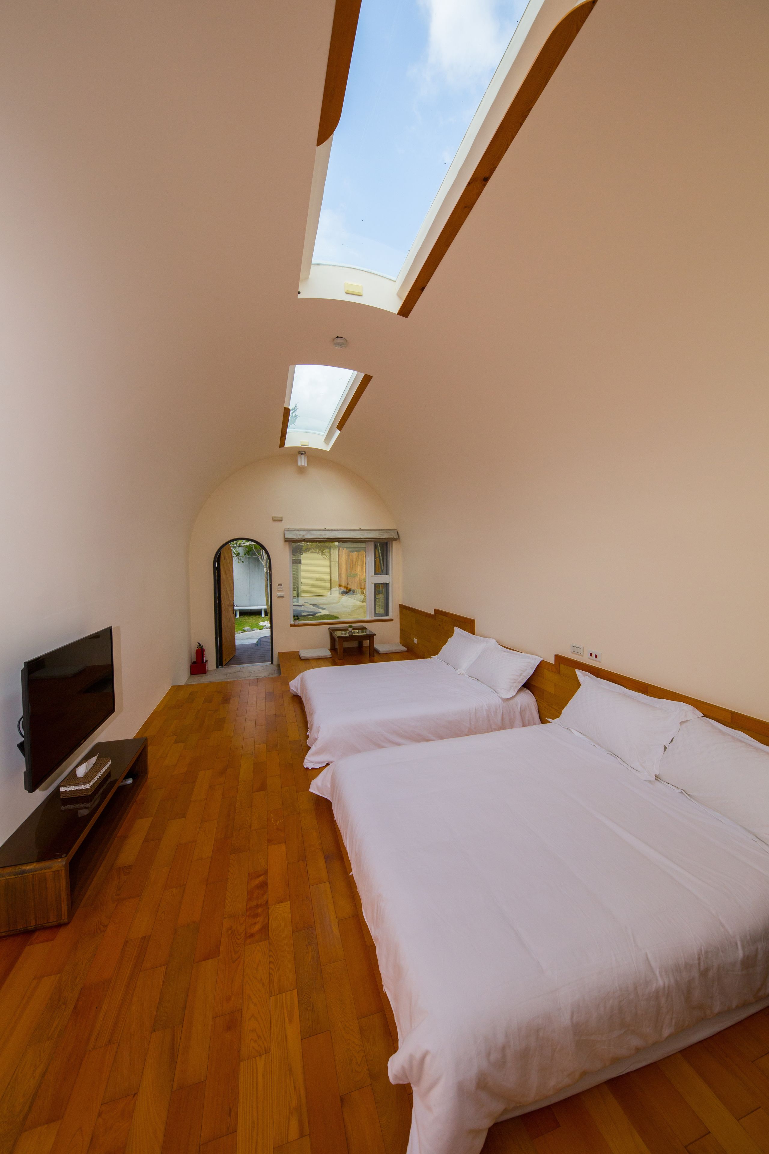 Signature Quadruple Room, 2 Double Beds, Courtyard View | 1 bedroom, individually decorated, individually furnished