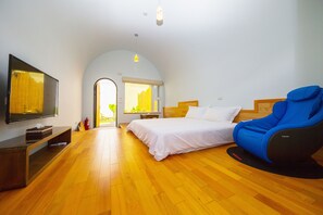 双人独栋桧木舒压房(附按摩椅), 庭园景观 | 客房景观