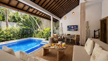 Biệt thự dành cho gia đình, 3 phòng ngủ, hồ bơi riêng | 3 phòng ngủ, két bảo mật tại phòng, trang trí khác biệt