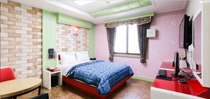 Standard Room | Blackout drapes, soundproofing, free WiFi - Diamond Motel (Sacheon)