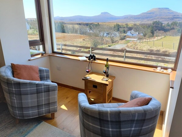 Apartment, 2 Bedrooms, Ground Floor (MacLeods View) | Mountain view - Skye Getaways (Dunvegan)