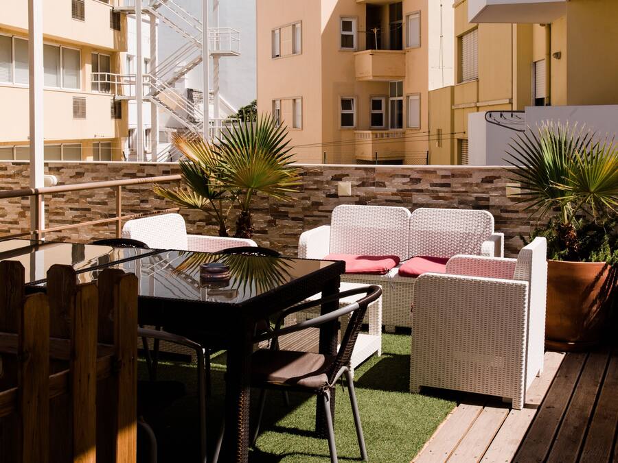 Standard Twin Room | Terrace/patio