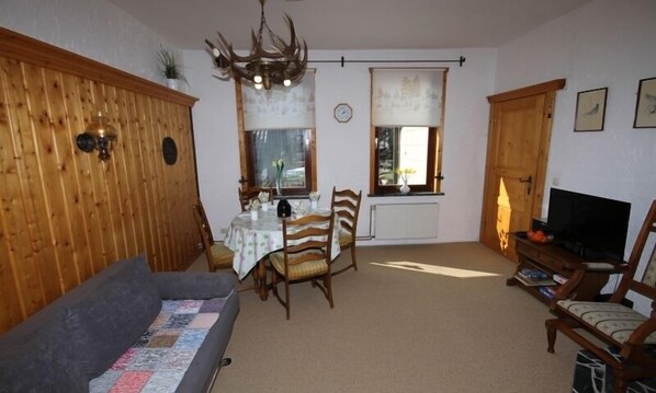 Apartment (Parkhütte) | Wohnbereich