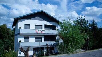 Fassade der Unterkunft