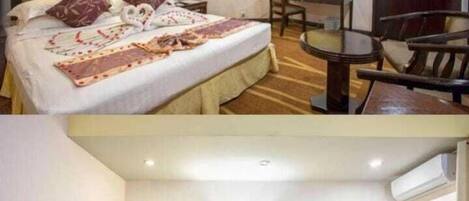 Perhehuone | Tallelokero huoneessa, pimennysverhot, äänieristys, silitysrauta/-lauta