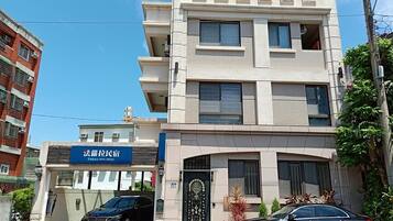 Framhlið gististaðar