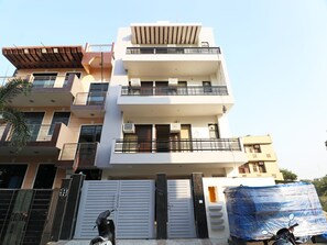 Majoituspaikan julkisivu